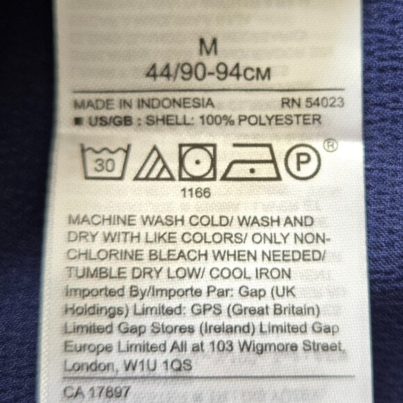 Banana Republic Cobalt Blue Short-Sleeve Blouse – Size M - Picture 5 of 6